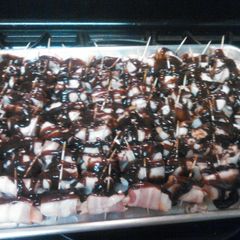 A picture of Bacon Wraps.