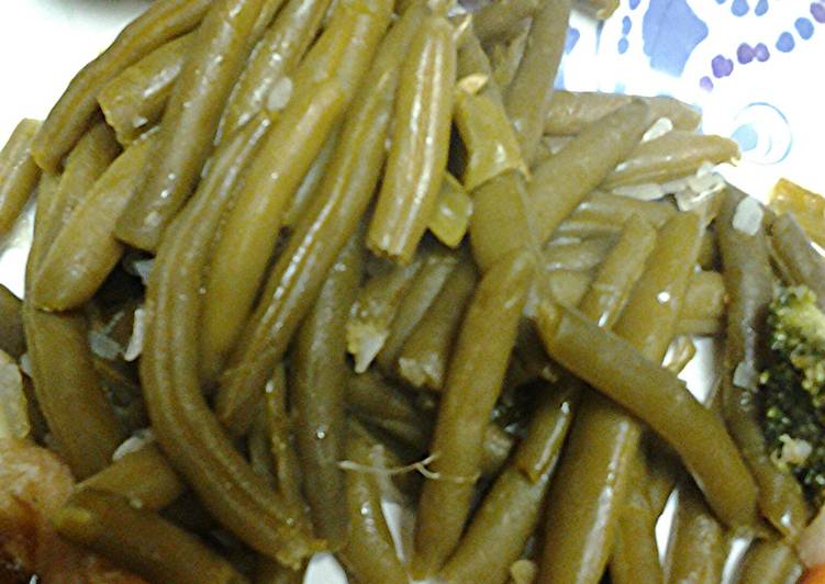 Simple Way to Prepare Any-night-of-the-week Uncut green beans