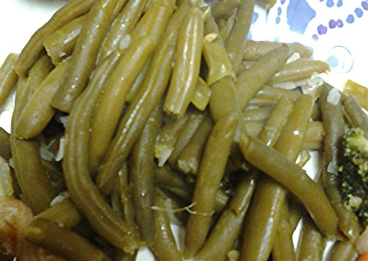 Steps to Make Favorite Uncut green beans