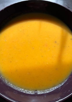 Zöldséges sütőtök krémleves recept fotója