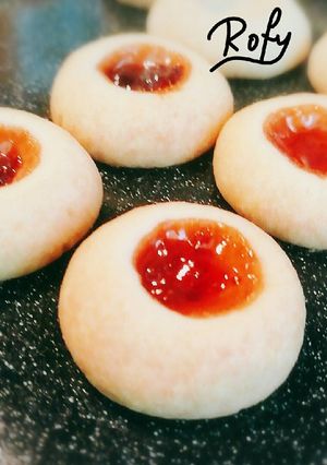 صورة لوصفة 🍓كوكيز مربى الفراولة🍓