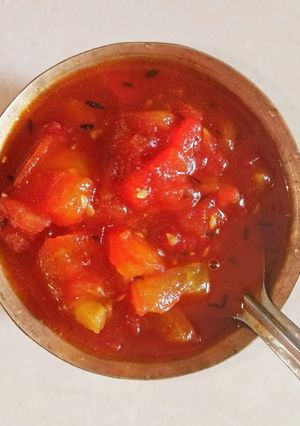 টমেটোর চাটনি (tomato chutney recipe in Bengali) রেসিপির প্রধান ছবি