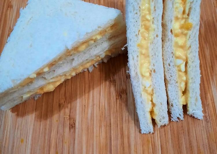 Resep Tamago Sando / Egg Sandwich Anti Gagal