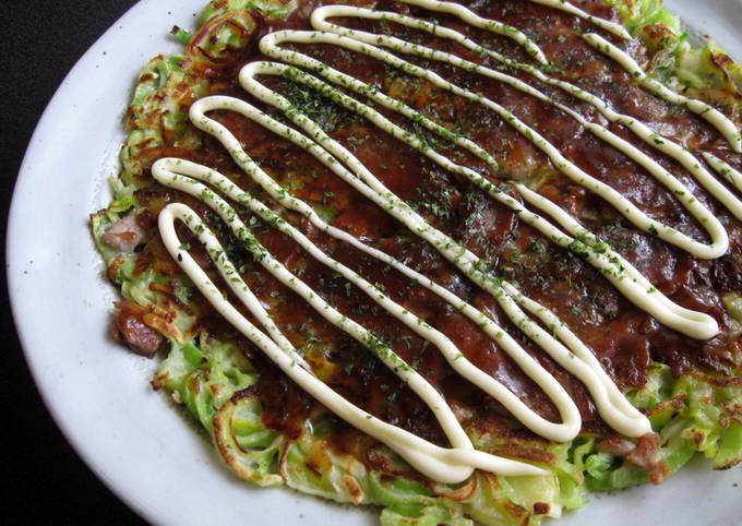 Leek Okonomiyaki