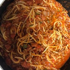 A picture of Spaghetti.