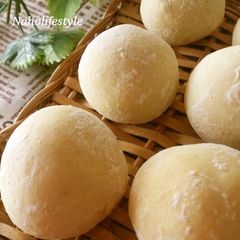 Fluffy White Bread Rolls Inspired by the Novel Heidi A picture of Fluffy White Bread Rolls Inspired by the Novel Heidi.