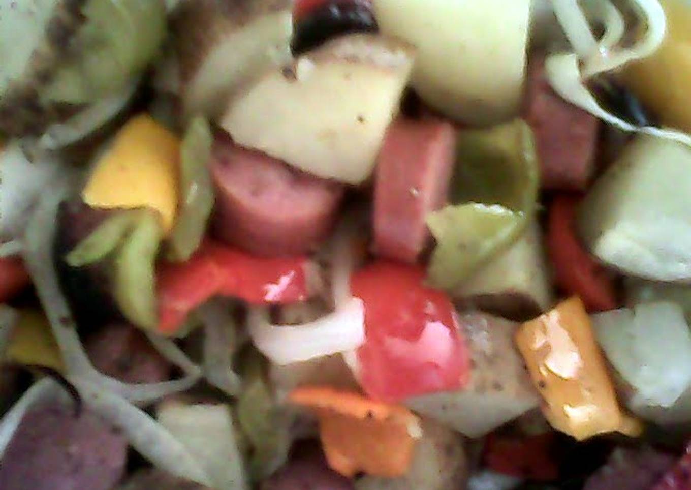 Sausage & Potato Bake