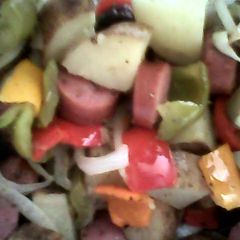 A picture of Sausage & Potato Bake.