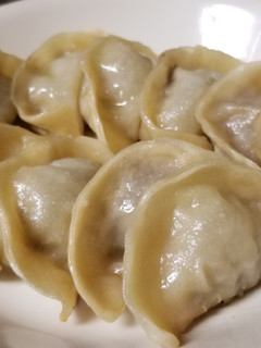 A picture of Gyoza.