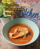 Resipi Berpantang : Kari Ikan Siakap Tanpa Santan