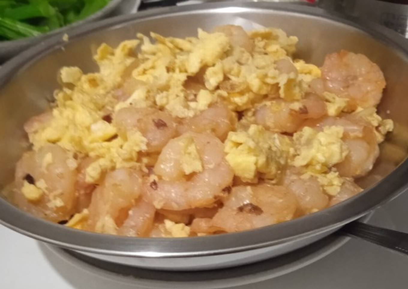 Tumis Udang Dan Telur