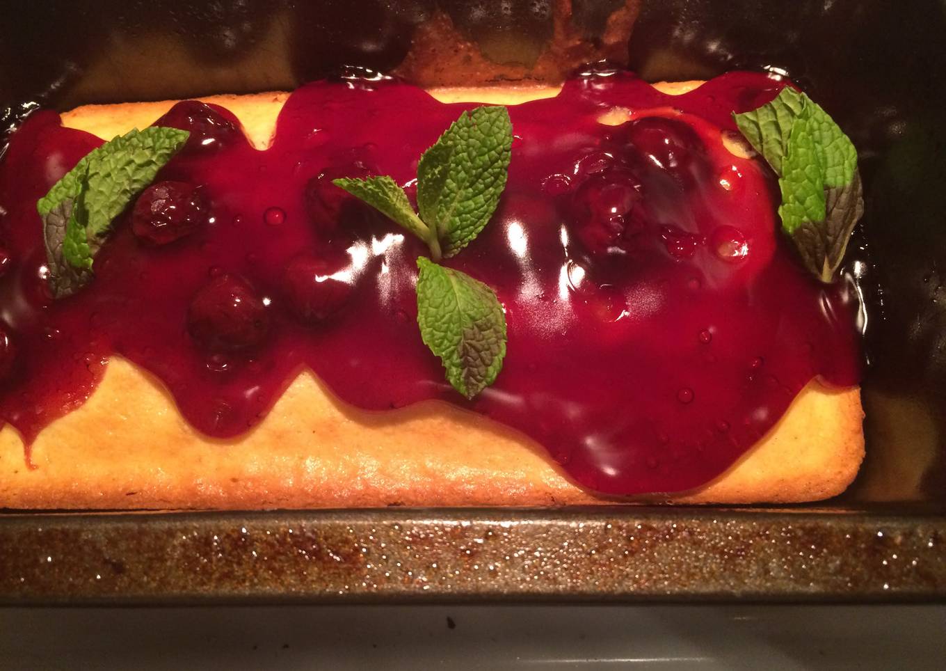 Cherry Cornbread
