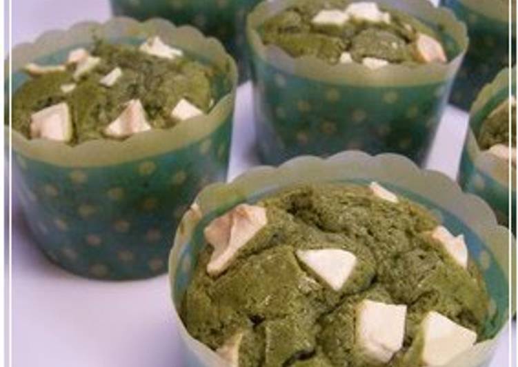 Simple Way to Make Ultimate Just Mix Easy and Moist Green Tea Cupcakes