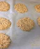 Galletas de avena, linaza y banana