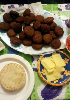 A picture of Egyptian Falafel Recipe.
