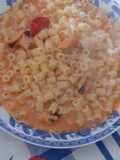 Ditalini con cozze e fagioli