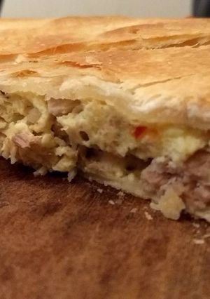 Una foto de Tarta de atún 3 ingredientes