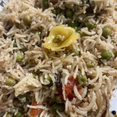 A picture of Peas pulao.