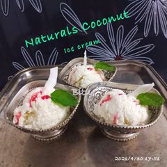 A picture of Naturals Coconut Ice Cream.