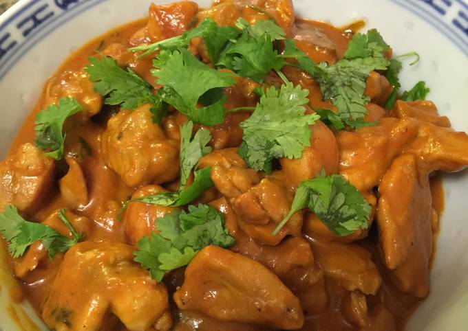 Easiest Way to Prepare Homemade Red Thai Curry Chicken