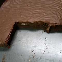 A picture of Fudge Topped Brownies.