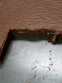 A picture of Fudge Topped Brownies.