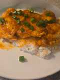 Pan-Seared Chicken Thighs with Roasted Red Pepper Sauce