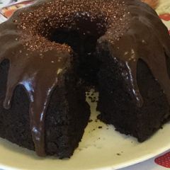 A picture of Never Know It's Good For You Chocolate Cake.