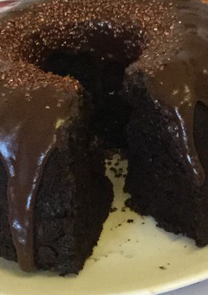 A picture of Never Know It's Good For You Chocolate Cake.