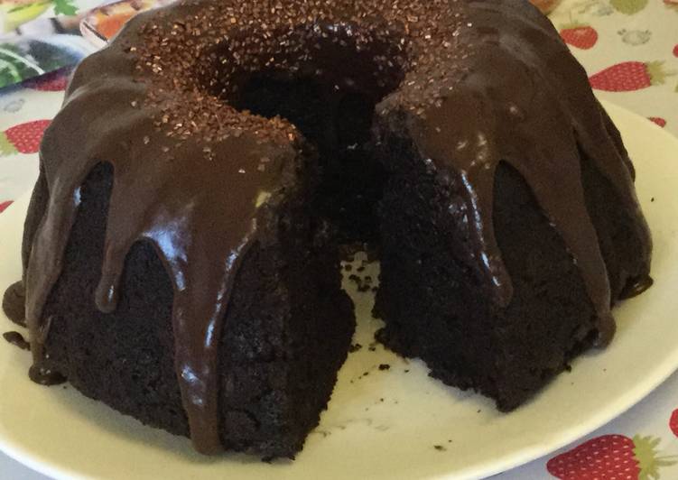 Never Know It's Good For You Chocolate Cake