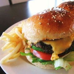 A picture of Hamburger Patties.