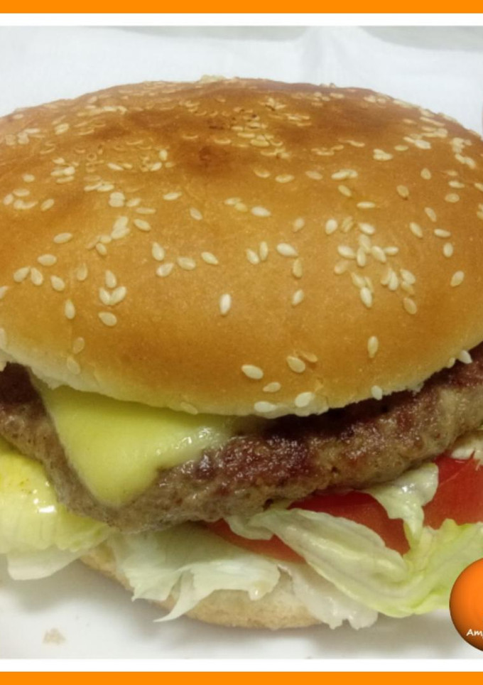 Una foto de Hamburguesa de ternera