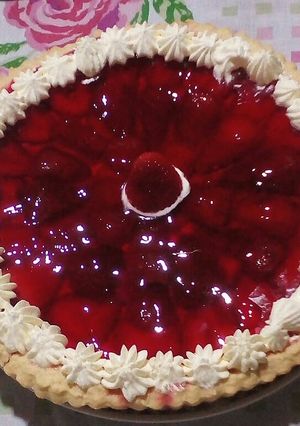 Una foto de Tarta de frutilla