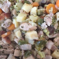 A picture of Pork Vegetable Stew.