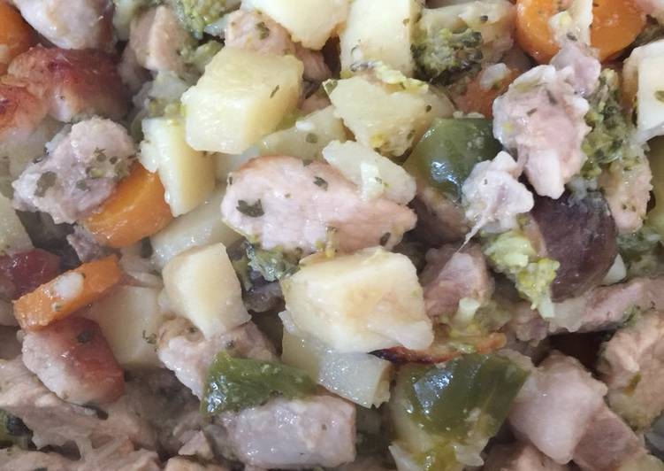 Recipe of Homemade Pork Vegetable Stew