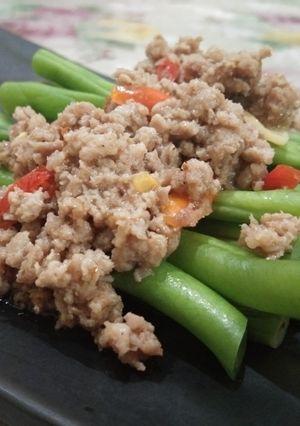 Foto resep Buncis Cah Daging