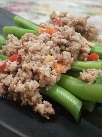 Cara Sederhana Membikin Resep  Buncis Cah Daging yang Enak, Enak