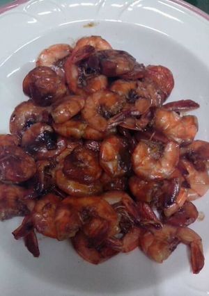 Foto resep Udang Gula Asam #tantanganakhirtahun #masakdiawaltahun
