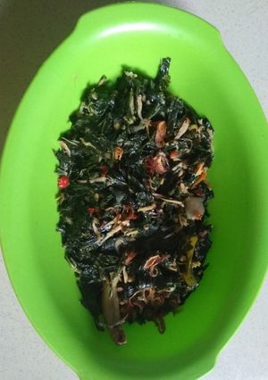 Foto resep Tumis daun singkong