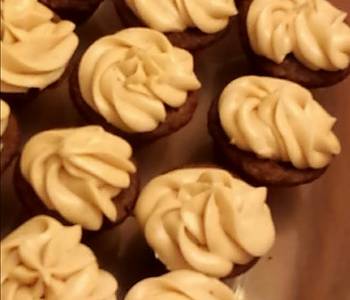 Ultimate Prepare Recipe Chocolate Velvet Cupcakes with BrownedButterCinnamonCreamCheese Frosting from Delicious Perfect