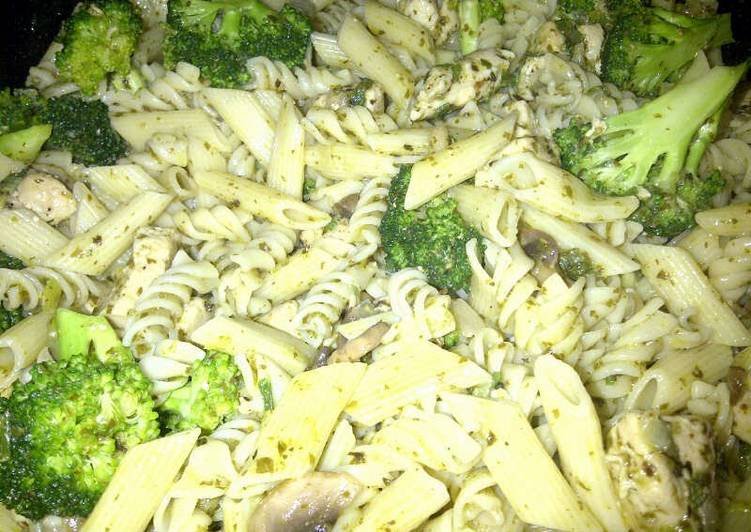 Step-by-Step Guide to Make Speedy carla&#39;s chicken pesto pasta