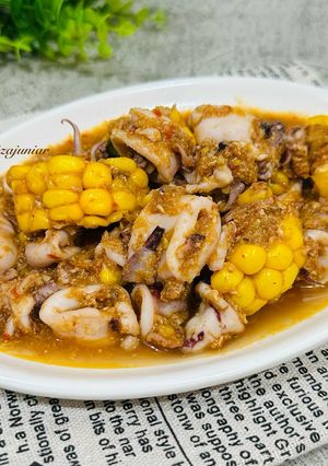 Foto resep Sotong Bumbu Seafood Simple