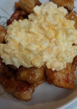 A picture of Non-Fried Chicken Nanban with Chicken Breast.