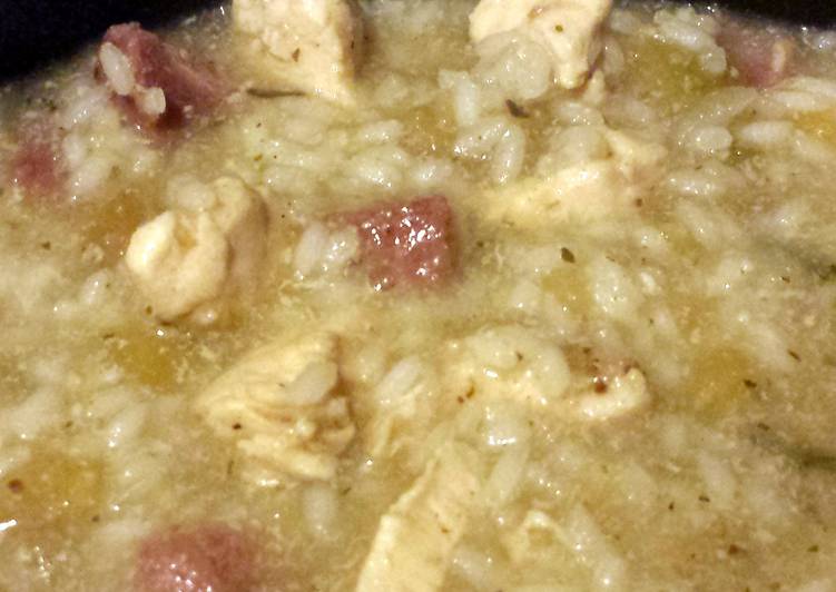 Elisa's Asopao de Pollo (Chicken &  Rice Soup)