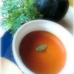 Thick & Rich Kabocha Squash Baked Pudding A picture of Thick & Rich Kabocha Squash Baked Pudding.