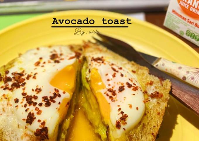 Resep Avocado toast Anti Gagal