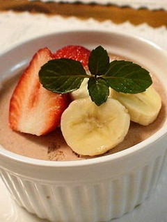 A picture of Delicious Chocolate Banana Mousse.