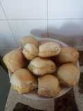 Miguelitos con crema pastelera