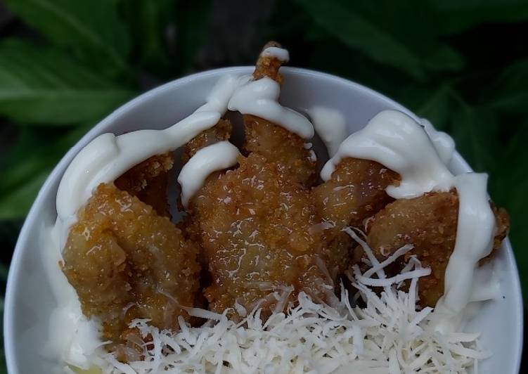 Resep Pisang Keju Crispy, Enak Banget - YB Recipe
