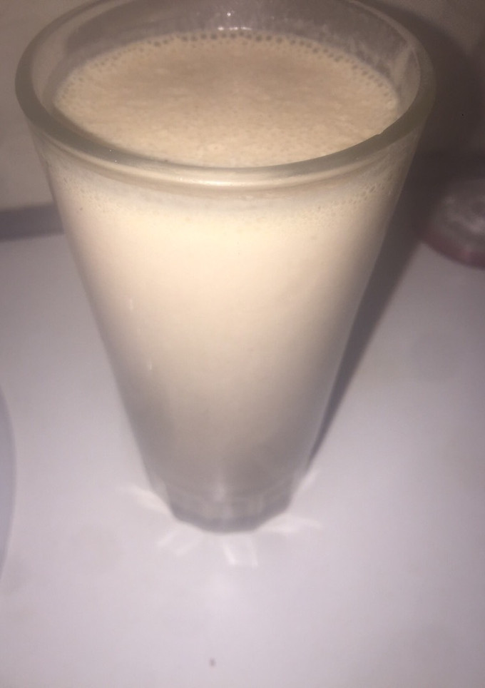 Una foto de Batido proteico de mantequilla de maní